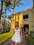 K DRESS WHITE