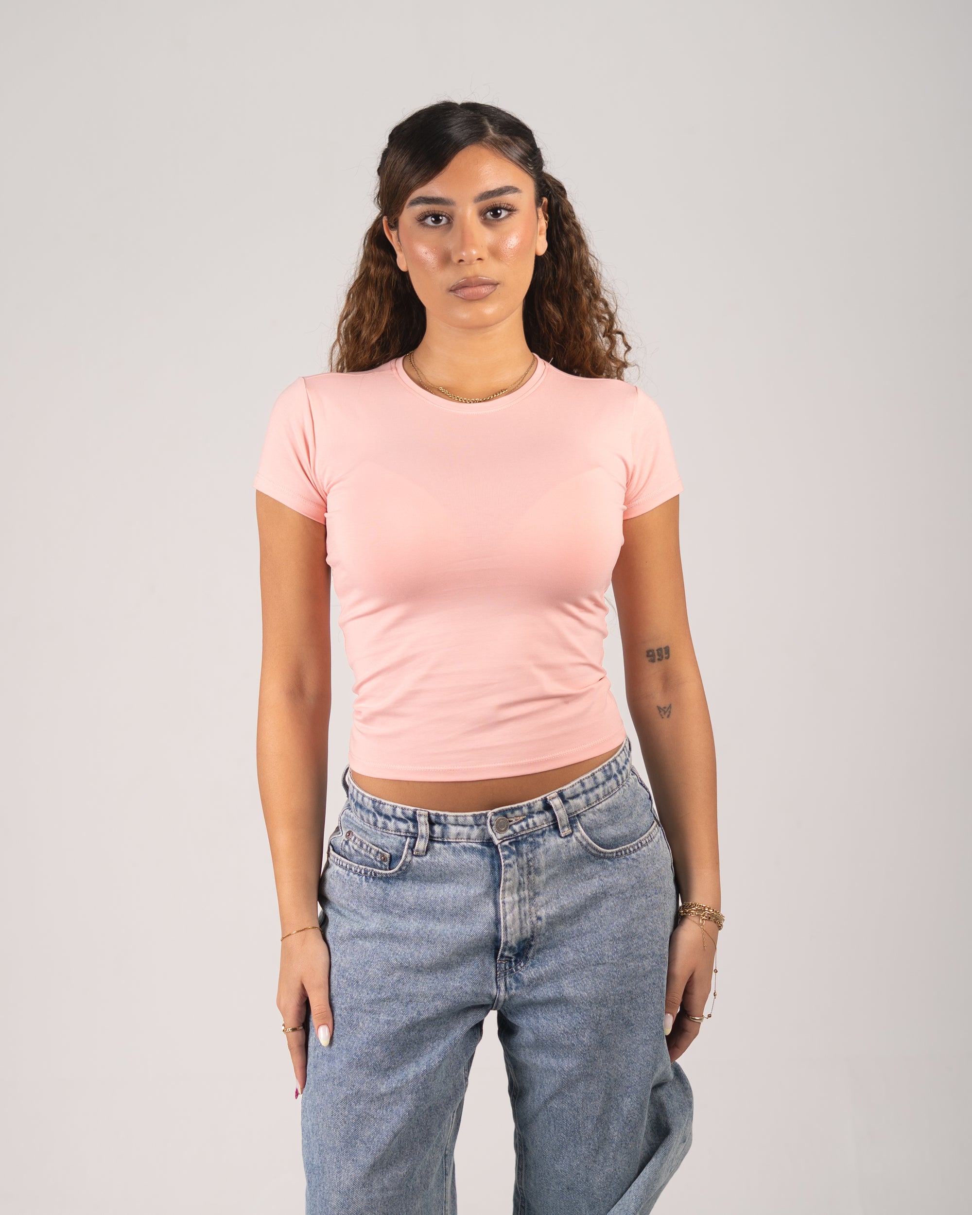 SHORT SLEEVES PINK