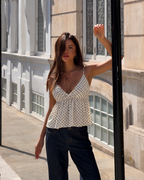 POLKA DOTS TOP