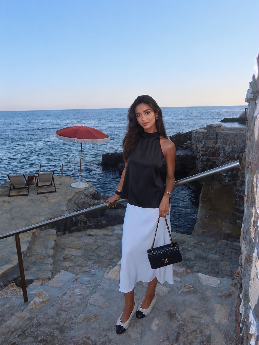 ARIA SATIN TOP