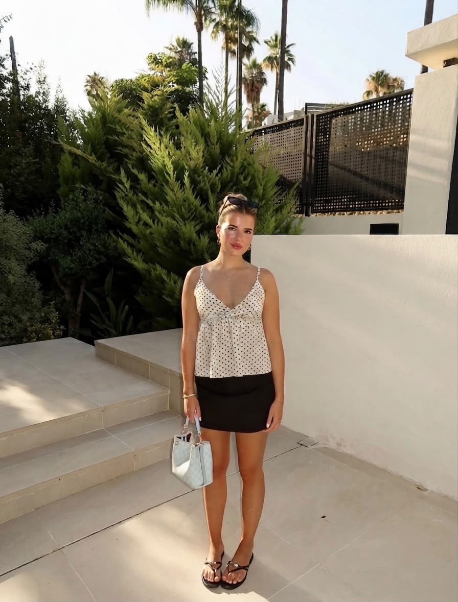 POLKA DOTS TOP