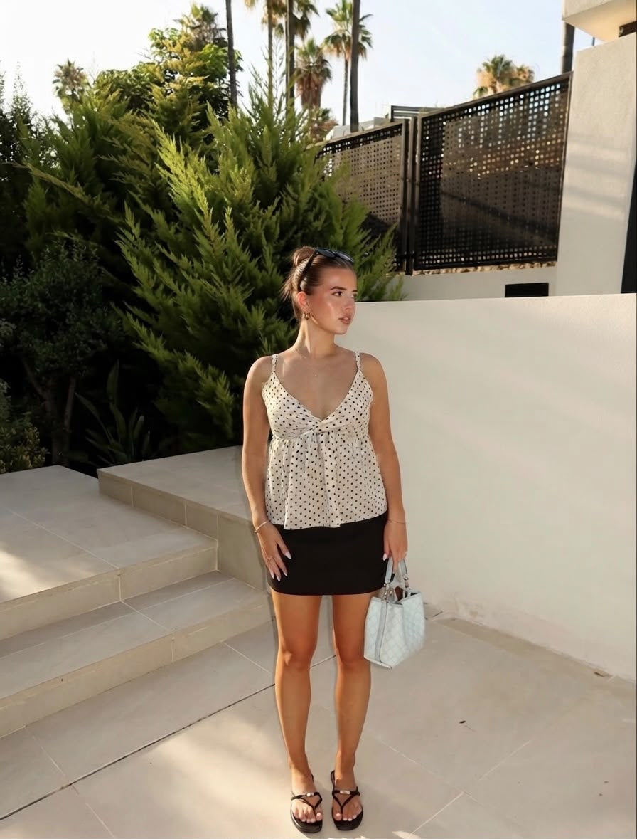 POLKA DOTS TOP